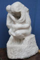 Young Mother marble sculpture by Auguste Rodin at National Gallery of Scotland. Edinburgh, Scotland.