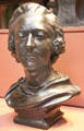 Charles Edward Stuart plaster bust by Jean-Baptiste Lemoyne at National Portrait Gallery of Scotland. Edinburgh, Scotland.
