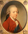 Charles Edward Stuart portrait by Hugh Douglas Hamilton at National Portrait Gallery of Scotland. Edinburgh, Scotland.