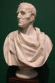 Arthur Wellesley 1st Duke of Wellington, victor of Waterloo marble bust by Sir John Steell at National Portrait Gallery of Scotland. Edinburgh, Scotland