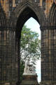 Sir Walter Scott statue by Sir John Steell at Scott Monument. Edinburgh, Scotland.
