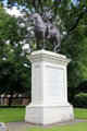 Statue Of William III on Cathedral Square. Glasgow, Scotland.