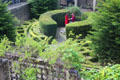 Garden behind Provand's Lordship. Glasgow, Scotland.
