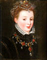 Mary Stuart, Queen of Scots portrait at Provand's Lordship. Glasgow, Scotland.