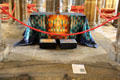 Tomb of St Mungo patron saint of Glasgow in Glasgow Cathedral. Glasgow, Scotland.