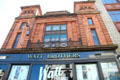 Watt Brothers Building which hosts one of four of Miss Cranston's Willow Tea Rooms on 3rd floor with interior created by Charles Rennie Mackintosh. Glasgow, Scotland.