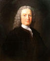 Francis Hutcheson painting by Allan Ramsay at Hunterian Art Gallery. Glasgow, Scotland.