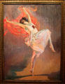Anna Pavlova painting by John Lavery of Glasgow Boys at Kelvingrove Art Gallery. Glasgow, Scotland