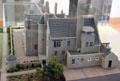Model of Hill House by Charles Rennie Mackintosh at The Lighthouse. Glasgow, Scotland.