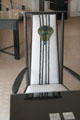 Armchairs by C.R. Mackintosh with antimacassars by Margaret Mackintosh in drawing room at Hill House. Helensburgh, Scotland.
