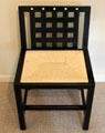 Side chair by C.R. Mackintosh at Hill House. Helensburgh, Scotland.