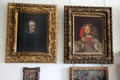 Philip IV of Spain & his princess daughter by Diego Velázquez + studio at Pollok House. Glasgow, Scotland.