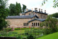 Holmwood House above its gardens. Glasgow, Scotland.