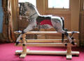 Rocking horse at Holmwood. Glasgow, Scotland.