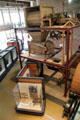 Gallery of early farm machinery at National Museum of Rural Life. Kittochside, Scotland.