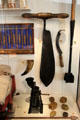 Various antique seeding & turnip tools at National Museum of Rural Life. Kittochside, Scotland.