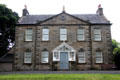 Reid farmhouse run as 1970s house museum by National Trust for Scotland at National Museum of Rural Life. Kittochside, Scotland.