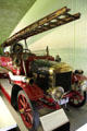 Albion Merryweather fire engine at Riverside Museum. Glasgow, Scotland.