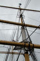 Mast of Glenlee Tall Ship. Glasgow, Scotland.