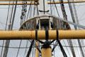 Rigging of Glenlee Tall Ship. Glasgow, Scotland.