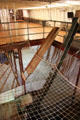 Cargo decks of Glenlee Tall Ship. Glasgow, Scotland.