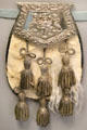 Silver cantled sporran with Campbell of Lochnell at Stirling Castle Regimental Museum. Stirling, Scotland.
