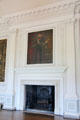 Portrait of John, 4th Earl of Hopetoun, over chimneypiece in Ballroom at Hopetoun House. Queensferry, Scotland.