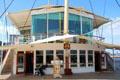 Sun lounge off Verandah deck on Royal Yacht Britannia. Edinburgh, Scotland