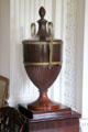 Wooden knife urn by Robert Adam in dining room at Manderston House. Duns, Scotland.