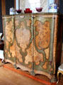 Art Nouveau cabinet at Manderston House. Duns, Scotland.