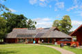 Welcome center at Glamis Castle. Angus, Scotland.