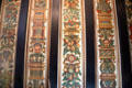 Painted ceiling at Falkland Palace. Falkland, Scotland.