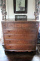 Chest of drawers by Robert Lorimer made by Whyttock & Reid at Kellie Castle. Pittenweem, Scotland.