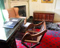 Professor's room at Kellie Castle. Pittenweem, Scotland.