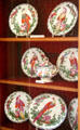 Chelsea porcelain painted with birds at Scone Palace. Perth, Scotland.