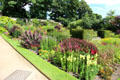 Garden at Crathes Castle. Crathes, Scotland.