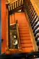 Staircase at Brodie Castle. Brodie, Scotland.