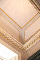 Prince of Wales's bedroom ceiling with Adam touches at Duff House. Banff, Scotland.
