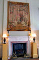 Gobelins Tapestry over Adamesque chimneypiece in great drawing room at Duff House. Banff, Scotland.