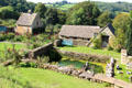 Countryside setting of Snowshill Manor & Garden located not far from Broadway. England