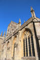 Spires & tower of Church of St Peter & St Paul. Northleach, England.