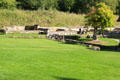 Grounds of Chedworth Roman Villa. England