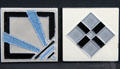 Art Deco style tiles by Maw & Co or Craven Dunnill & Co at Jackfield Tile Museum. Ironbridge, England.