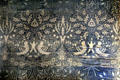 Dove & Rose wall cloth by William Morris for Morris & Co in drawing room at Wightwick Manor. Wolverhampton, England.