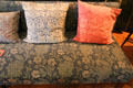 Various fabric patterns by Morris & Co at Wightwick Manor. Wolverhampton, England.