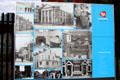 Poster of features of Protestant area of Sandy Row. Belfast, Northern Ireland.