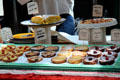 Desserts at St George's Market. Belfast, Northern Ireland.