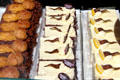 Desserts at St George's Market. Belfast, Northern Ireland.
