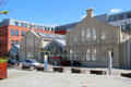 Former Harland & Wolff drawing offices now repurposed as Titanic Hotel at Titanic Quarter. Belfast, Northern Ireland.