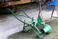 Pierce rolling machine for preparation of potato fields at Ulster Folk Park. Belfast, Northern Ireland.